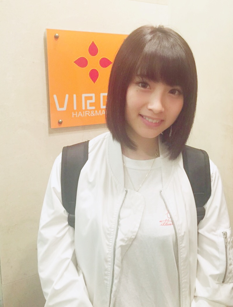 初代 日本一かわいいjk グランプリ永井理子さんご来店 Virgo Official Blog