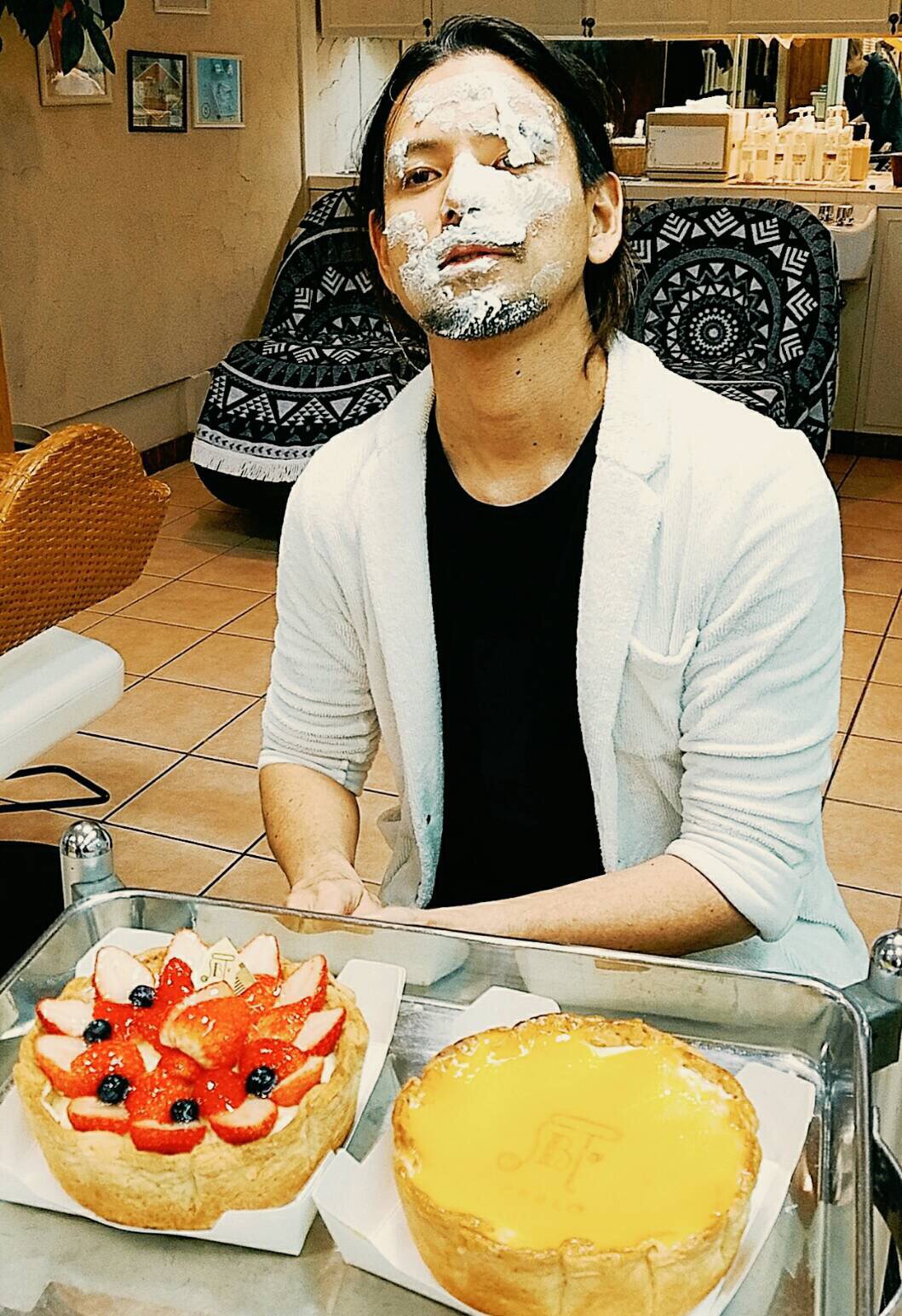 顔面ケーキ Virgo Official Blog